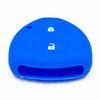 IKT Silicone Cover for Toyota, Keyless Keyless Keys, 2 Buttons, Blue, 200 Series Hiace,