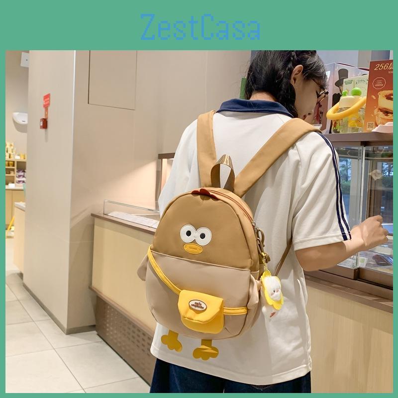 Chicken Cartoon Crossbody Bag Versatile Childrens Shoulder Bag For School