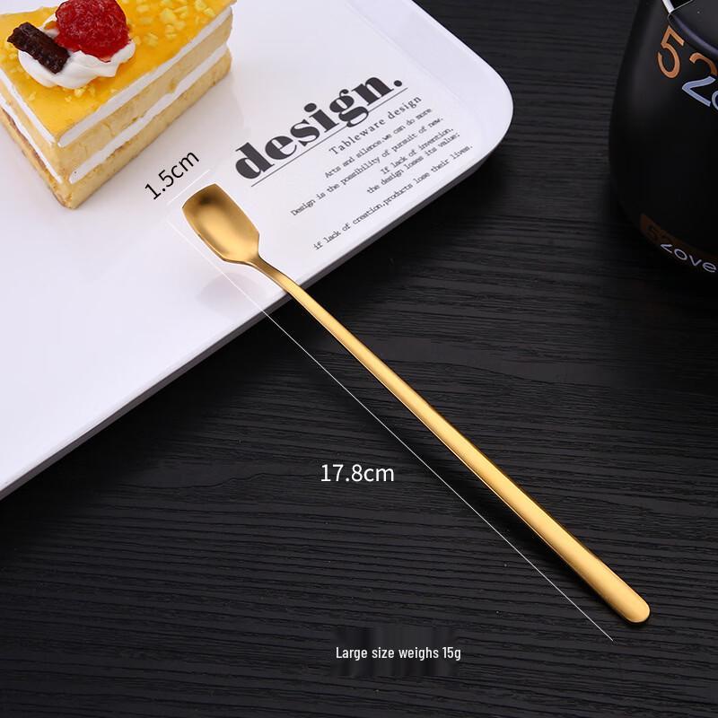 Abay Korean Style Stainless Steel Coffee Spoon