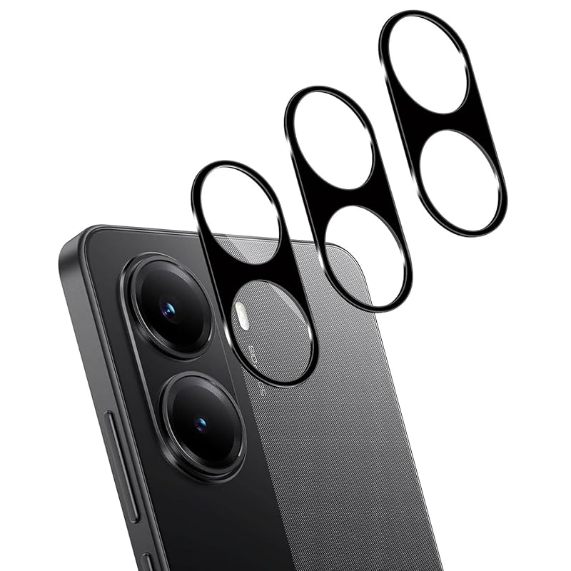 

[Set of 3] For Xiaomi Poco X7 Pro/Redmi Turbo4 glass film xiaomi Pro/Red Me lens protection film [larfbulroc] Made in Japan material Asahi Glass /