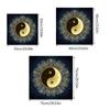 Divinations-Tischdecke TaiChi-Muster Astrologie Tarotkarten Tischdecke Altartuch Divinations Brettspiel Zubehör