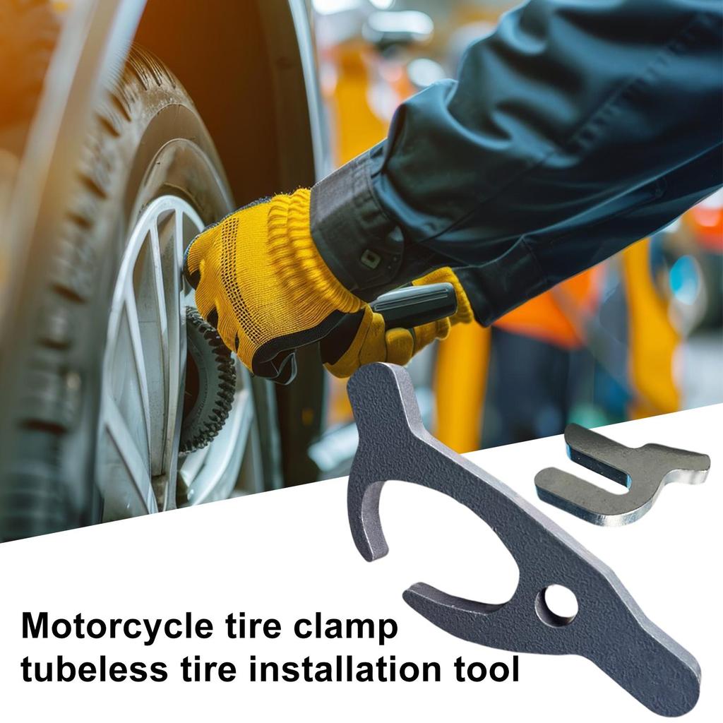 Portable Tire Changer Dirt Cycling Wheel Clamp Lightweight Tire Changer Tool Bead Clamp Suitable for Vehicles and Trucks