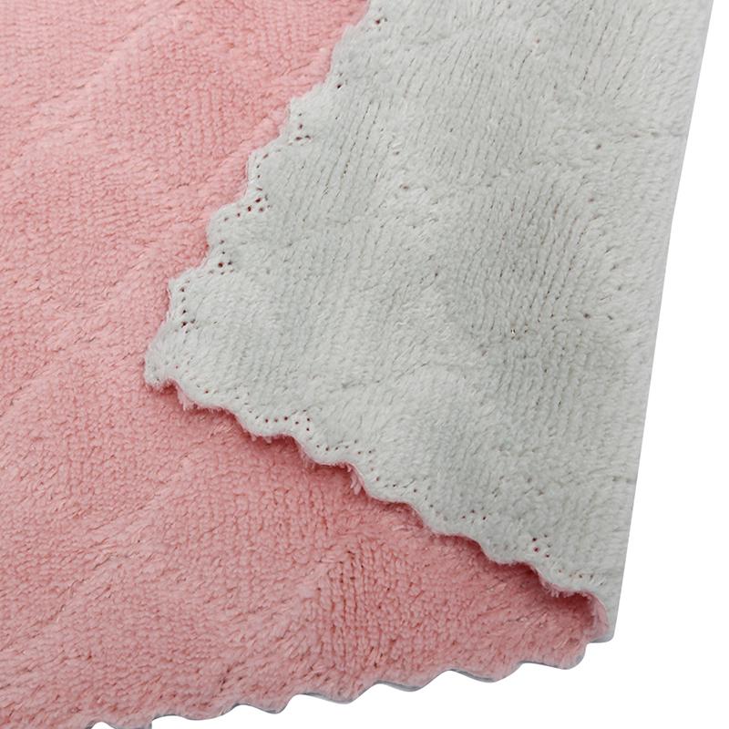 1Pc Super Absorbent Microfiber Kitchen Dish Cloth Household Cleaning Towel