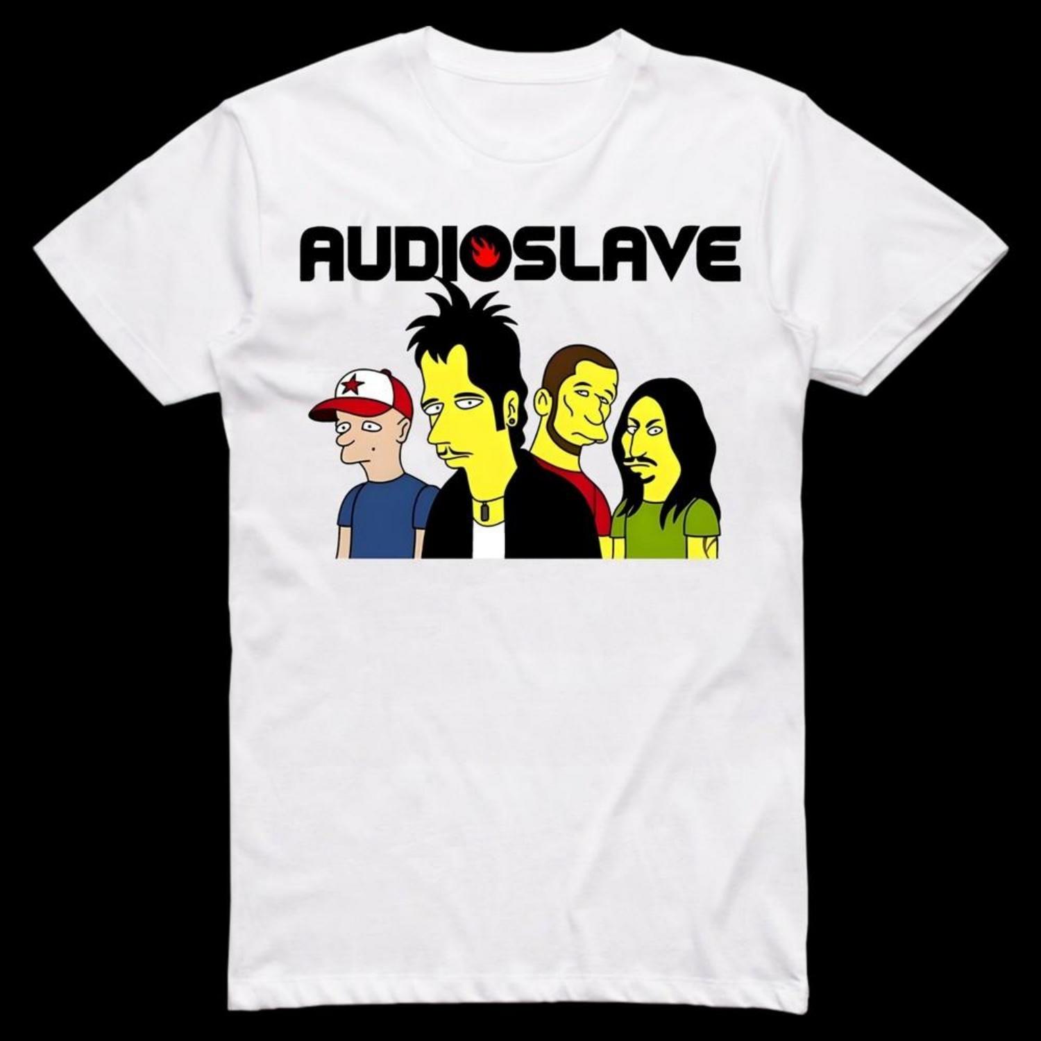 

Новый подарок для фанатов группы Audioslave Унисекс S-5XL Футболка 11D283 Унисекс Футболка S чёрный
