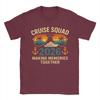 Unisex's T-Shirt Cruise Squad 2026 Awesome Pure Cotton Tees Short Sleeve  T Shirts Round Collar Tops Party