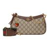 Gucci Ophidia GG Small Handbag Beige/Ebony Supreme Women Shoulder_bags Tan 735132-FABLE-9442