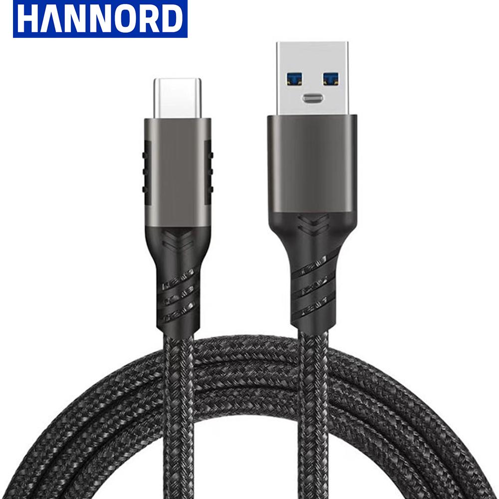 

Hannord USB3.2 10Gbps Cable USB A to Type-C 3.2 Data Transfer USB C SSD Hard Disk Cable 3A 60W Quick Charge 3.0 Charge Cable 3m