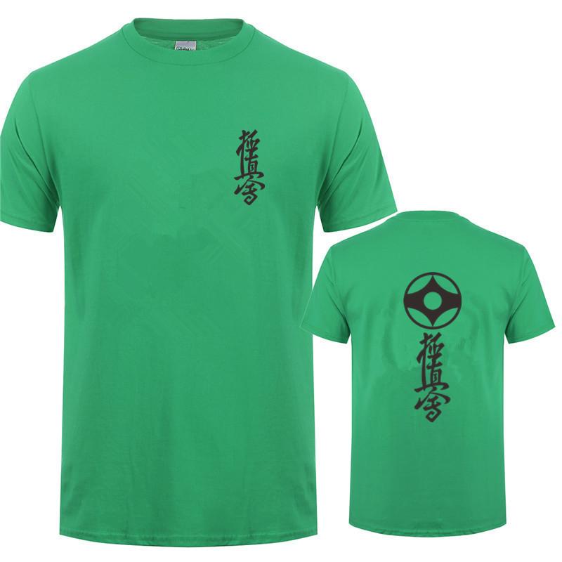 Summer Kyokushin Karate T Shirts Cool Printed Unisexs Short Sleeve Cotton Japan Karate Tshirt Unisex Funny Tee Shirt Ot602
