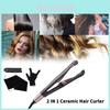 Professional 31mm Diameter Ceramic Curling Wand With 10 Temperature Settings For All Hair Types
