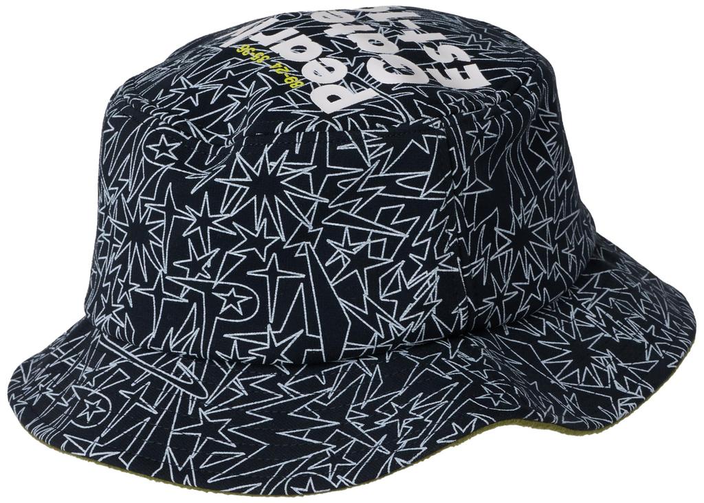 [PEARLY GATES] Unisex klobouk bucket (Vzor Giza Star Border, Fleecová podšívka)  Klobouk Golf  053-5187107 121Giza Star FR