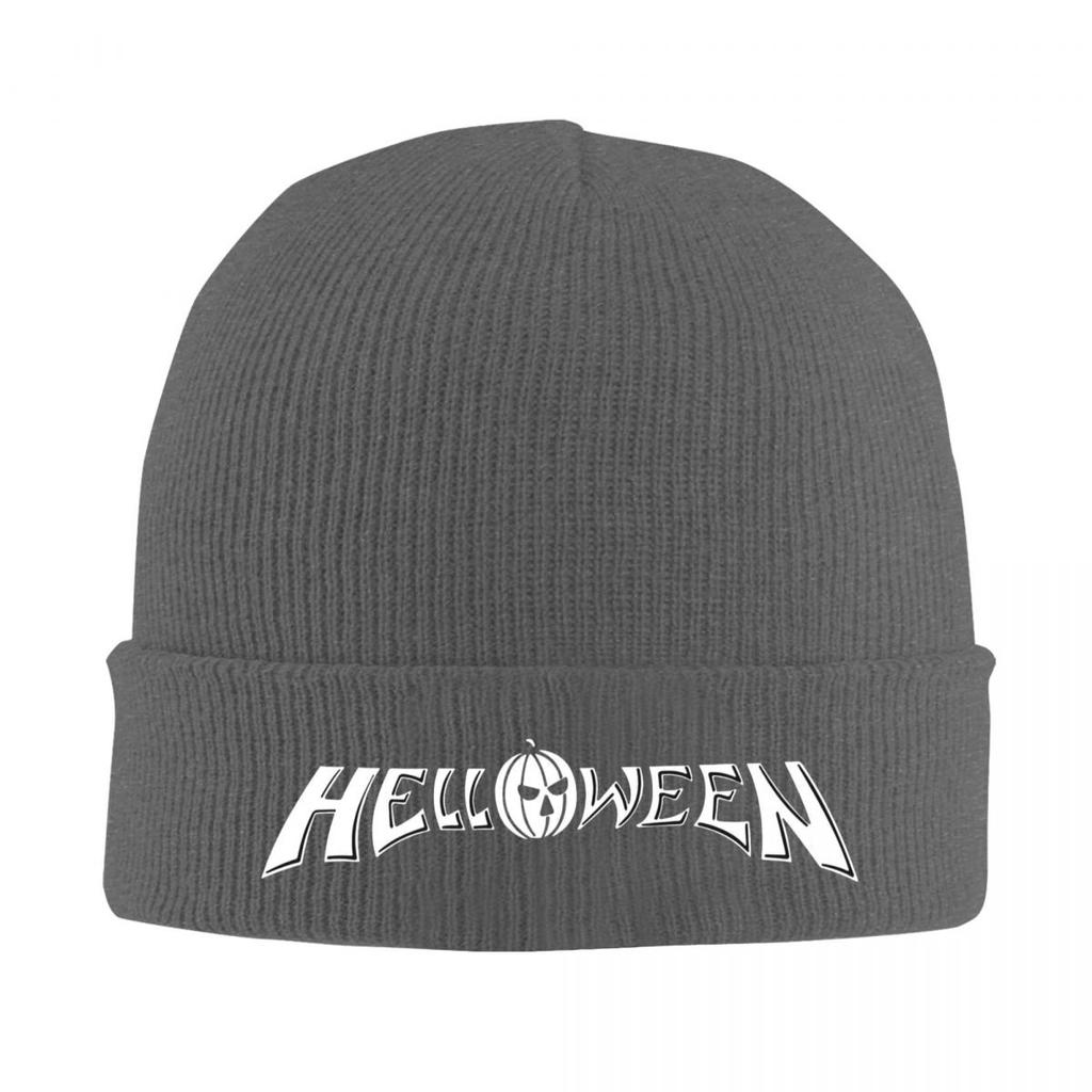 Helloween Rock Band Warm Knitted Cap Winter Knit Bonnet Hat Skullies Beanies Hip Hop Caps for Unisex