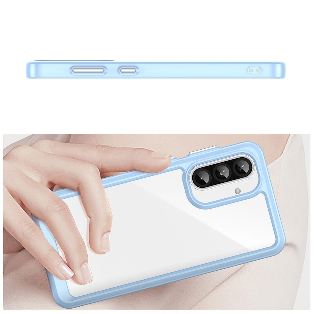 Samsung Galaxy A26 Outer Space Case with Flexible Frame - Blue