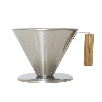 GLOCAL STANDARD PRODUCTS TSUBAME M&W Dripper 4.0 SUS Silver