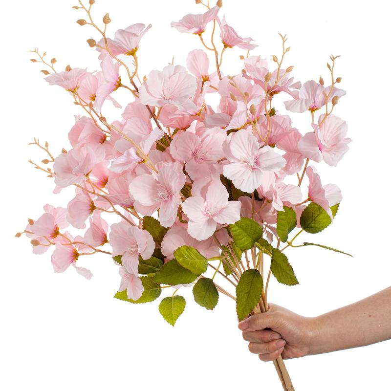 Artificial Flowers Silk Magnolia Outdoor Yard & Garden Wedding Bridal Bouquet Vase For Home Decor Festival Party Wreath Diy Gift