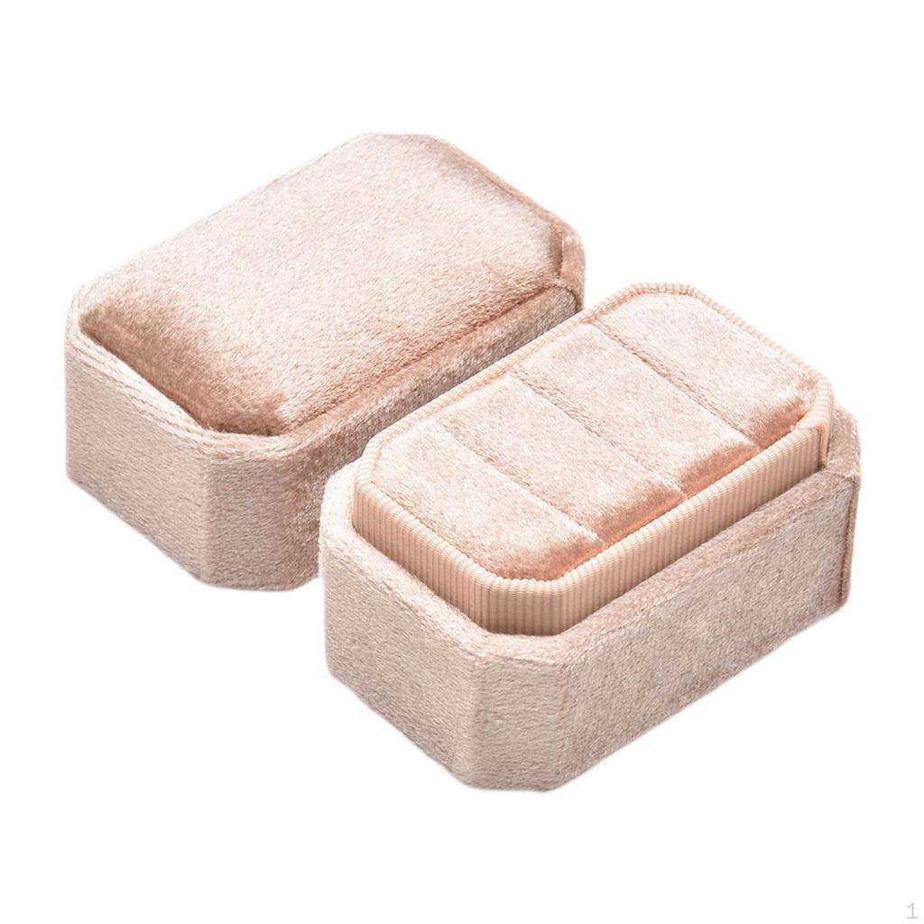 Eleganter Schmuck-Organizer aus Samt für Damen