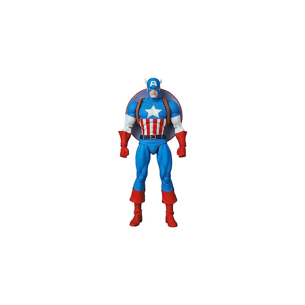 MAFEX Captain America Comic Version Action Figure 6-inch Collectible Toy
