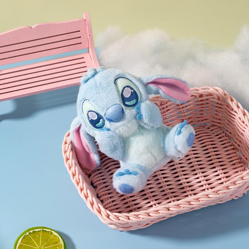 Disney Stitch Vacation Series Backpack Pendant Plush Toy Cartoon Cute Doll Keychain Pillow Toy Gift