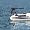 Powerful 40lb Thrust Electric Trolling Motor, 5 Forward Speeds, Adjustable & Durable for Fishing & Inflatable Boats