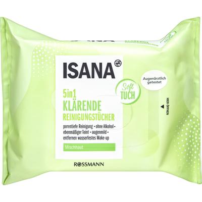 Germany Rothman ISANA 5in1 Soft Cleansing Tissue, 25 Packs