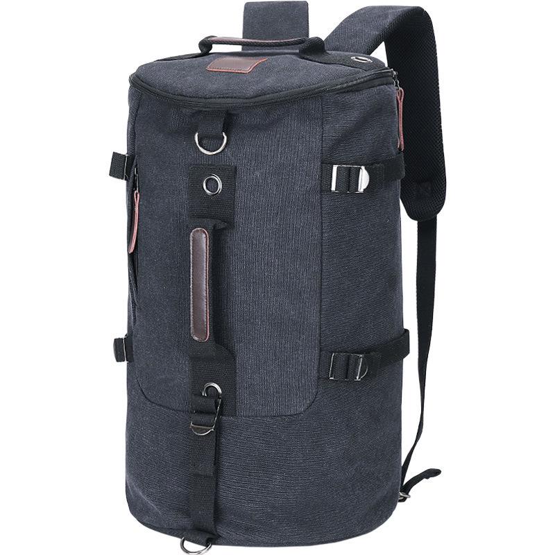 Men's Large Capacity Canvas Travel and Sports Backpack - Trendy Outdoor Bookbag