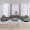 VidaXL 3-Piece Sofa Set, Seats with Cushions, Sofas with Armrests and Backrest, Living Room Furniture, 3201867