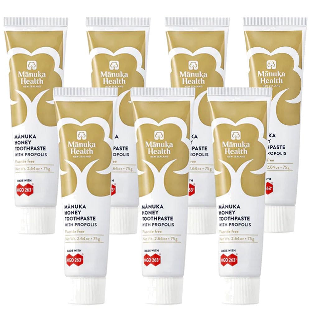 

Manuka Health Manuka Honey Propolis Toothpaste of 7 & 75gSet MGO263+