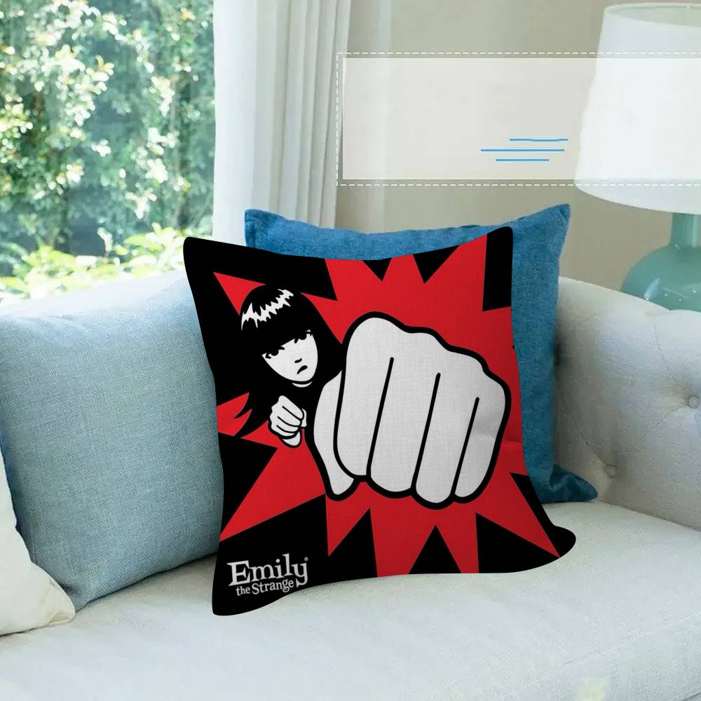 Anime Emily The Strange Pillow Anime Pillow Sofa Bed Head Pillow Cover Cushion Cover Fashion
