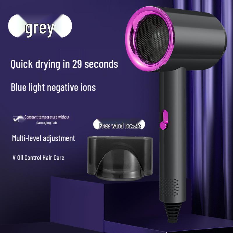 High-Power Multi-Speed Portable Hair Dryer, Constant Temperature, Hot/Cold Air, Ideal for Home and Dorm Use