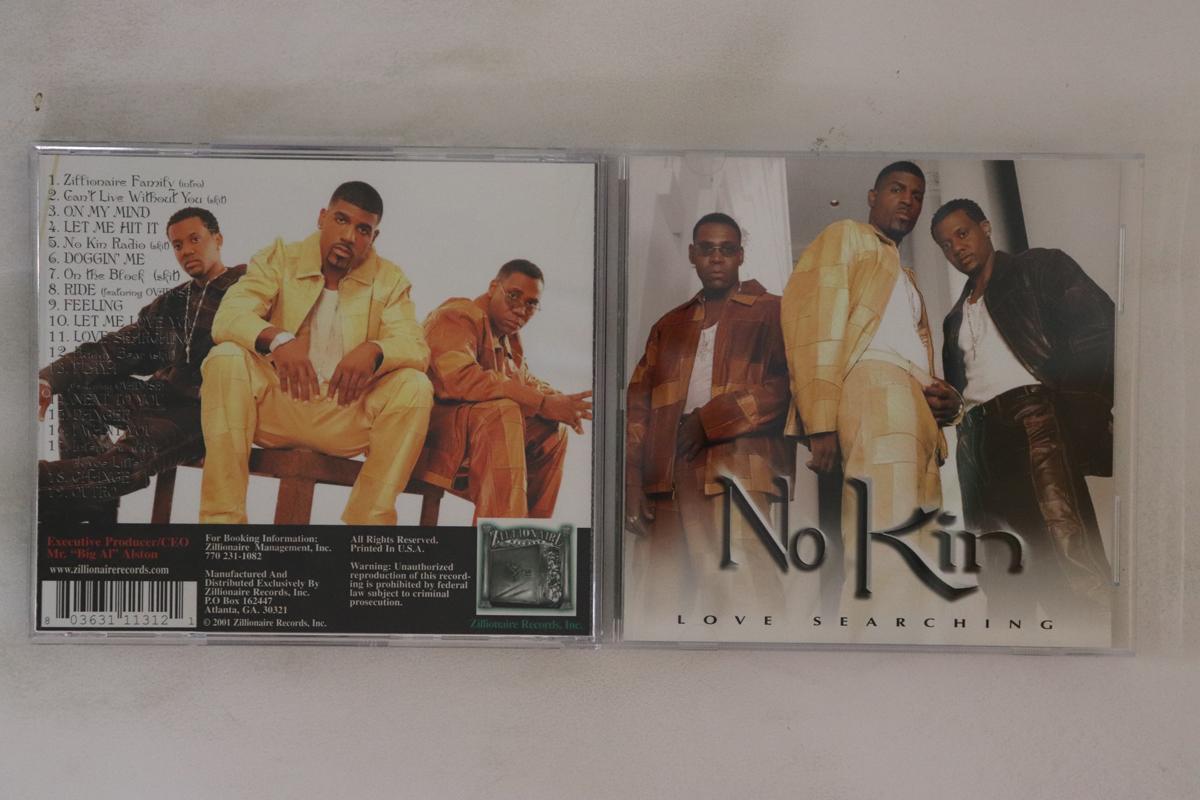 

CD NO KIN - Love Searching ZIL11312 Zillionaire Rec 2001 US Soul/Funk Used