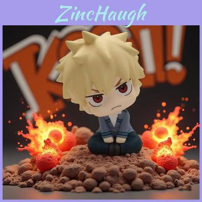My Hero Academia Bakugo Deku Shoto Dabi Pvc Collectible Figures With Bright Colors For Gift And Display