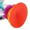 Rotating Colorful Baby Rattle Baby Eating Table Stroller Infant Suction Handbell Toy