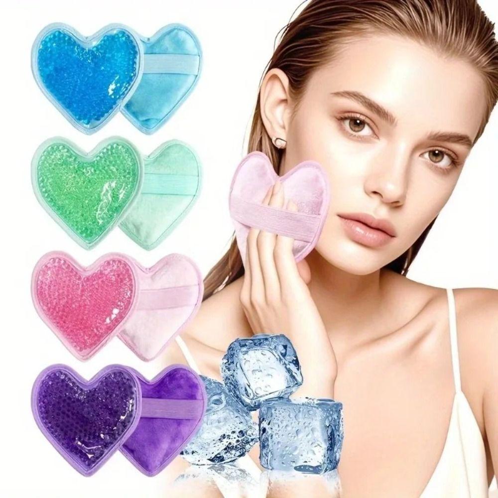 Reusable Reusable Gel Pack PVC Hot Cold Therapy Pack Heart Shaped Ice Pack Muscle Soreness