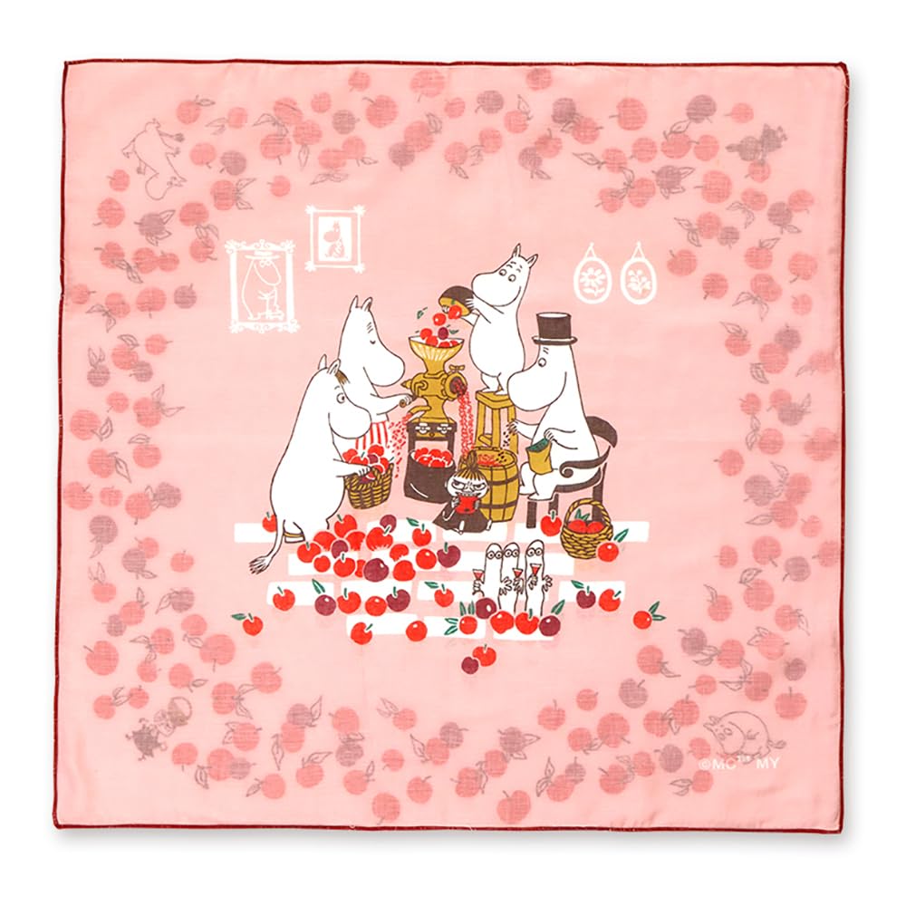 

JIKAN STYLE Муми-тролль Ланч-лента Солнечный 48 x 48 05928 Ткань/Обертка для бенто, 100% хлопок, Яблоко, Апельсин, Лес, Горошек, Дождь, Полоска, День, Ок.. см, (яблоко)