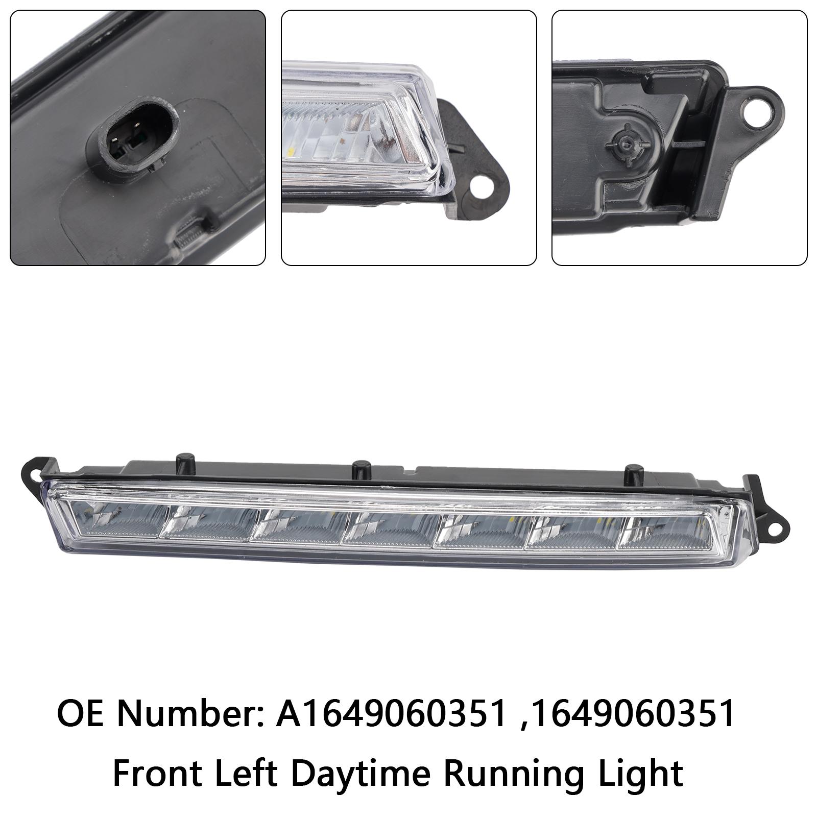 Artudatech LED Daytime Running Light For Benz X164 GL350 GL450 ML63 AMG X166 07-13 Left 1649060351