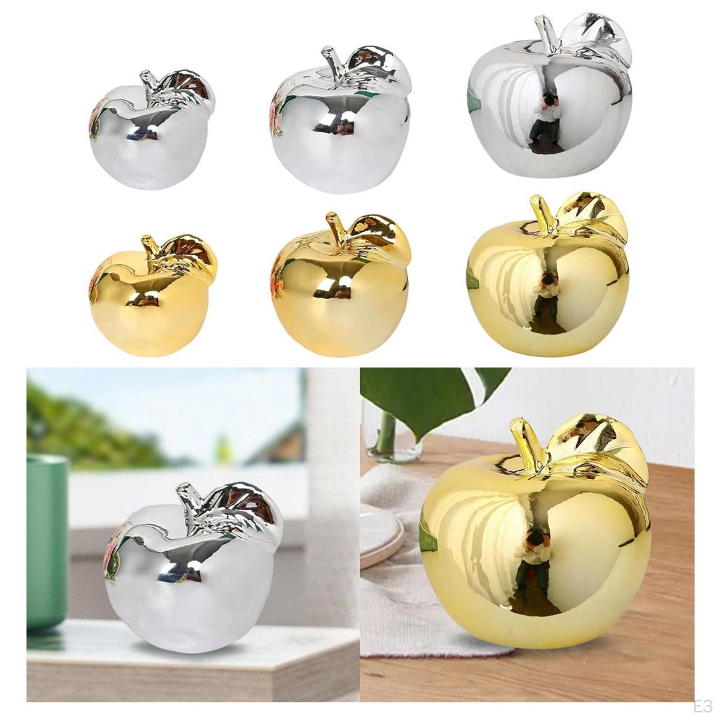 Fruit Sculpture Ceramic Figurine Artistic Creative Elegant Collection Ornament for Cafes Rooms