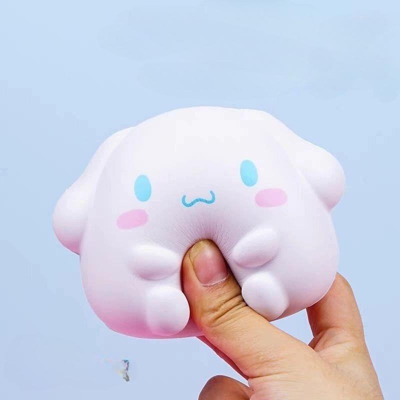 Squishy Toys Hello Kitty Squeeze Fidget Toys Kawaii Soft Kuromi Relief Stress Toys Cartoon Slow Rising Anime Birthday Party Gift