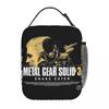 Metal Gear Solid 3 Insulated Lunch Bag Large Lunch Container Thermal Bag Tote Lunch Box Office Picnic Men Women
