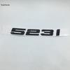 Soarhorse Matt Black for 520i 523i 525i 528i 530i 535i 540i 550i E34 E39 E60 E61 F10 Letter Sticker Emblem Decals