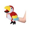 Hand Puppet Realistic Bird Puppet Finger Puppet Stuffed Toy Puppet with Moving Mouth Glove Puppet Owl Hawk Parakeet Parrot Puppet Animal Gloves Doll