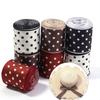 Polka Dot Printed Printed Ribbons 3 Yards Decoration Ribbon Decorative Polka Dot Ribbons  DIY