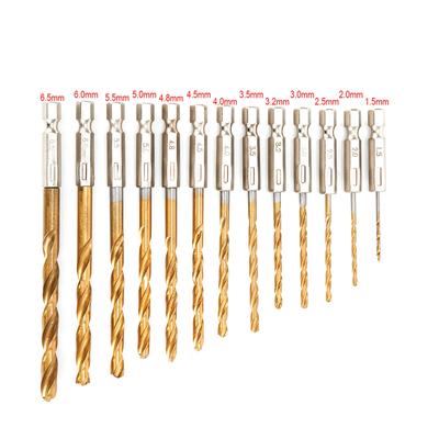 1,5 mm - 6,5 mm HSS Bohrer Schnellarbeitsstahl Werkzeugteile
