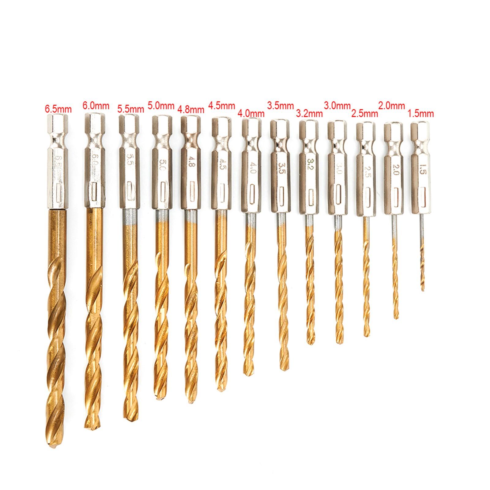

1.5mm-6.5mm HSS Drill Bit High Speed Steel Parts Tool