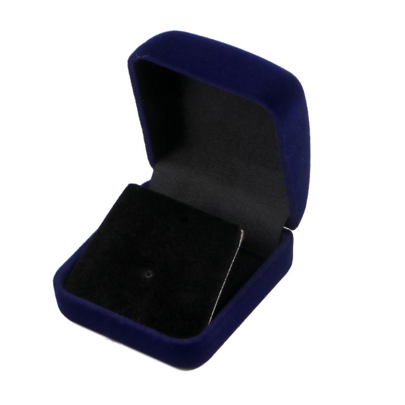 

Velvet Gift Box for Medallions Coins Medals Necklace Pendant Jewelry 2x2.2x1.25In Coin Display Case Jewelry Storage Box синий