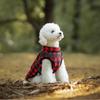 Winter Dog Coat Small To Medium Breeds - Thick Cotton Warm Pet Jacket With Snowflake Plaid