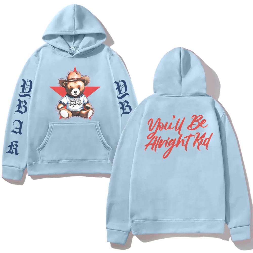 

TEDDY HOODIE Alex Warren New Style Fashion Women/men Sweatshirts Aesthetic Hoody 2025 Singer s Same Style High Quality Tee XS