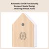 Bird Sound Machine Motion-Activated Chirping Bird Music Box Nature Voice Sleep Aid for Recreation Area Meditation Guest Room