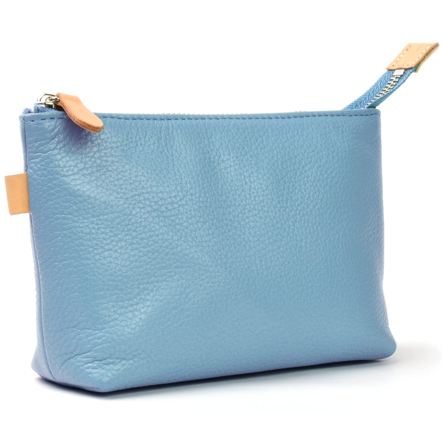 

Косметичка для настоящих мини, сделанная в синем цвете, женская, кожаная, простая, компактная, высококачественная, косметичка, Япония,