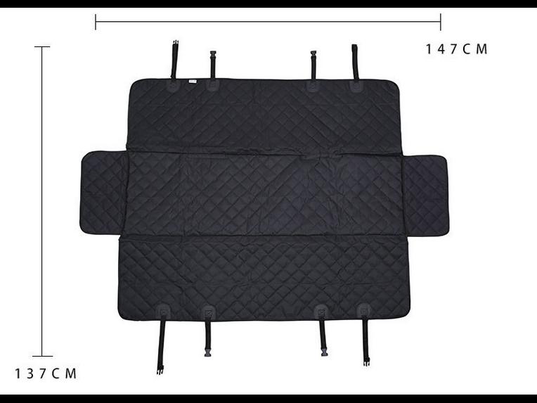 Covoraș Impermeabil Anti-Alunecare pentru Scaun Auto pentru Animale de Companie - Rezistent la Murdărie și Mușcături