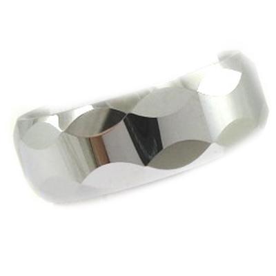 Tungsten Ring 'High Tech' Black Silver