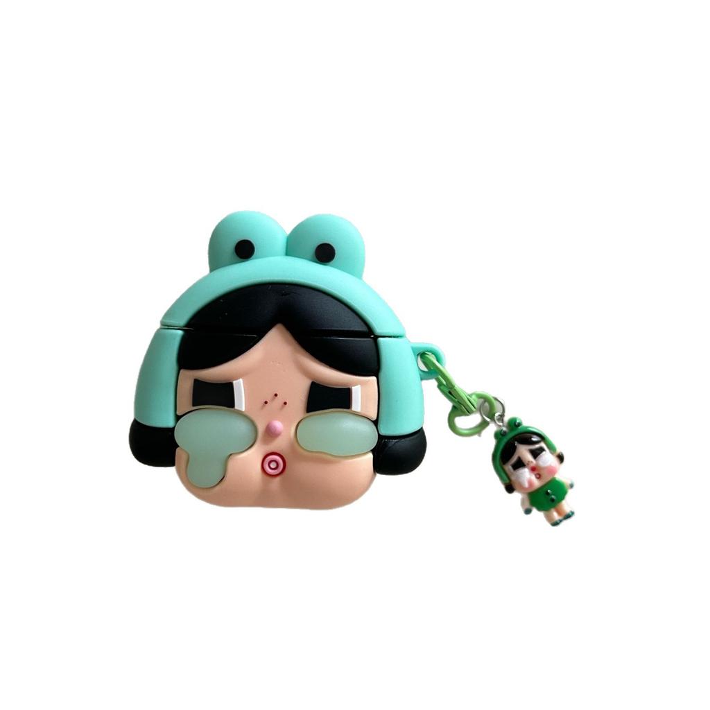 Cute Crying Baby AirPods Pro Apple Bluetooth Headset Case 1/1/1 Generation Cartoon Silicone Protective Case for Women